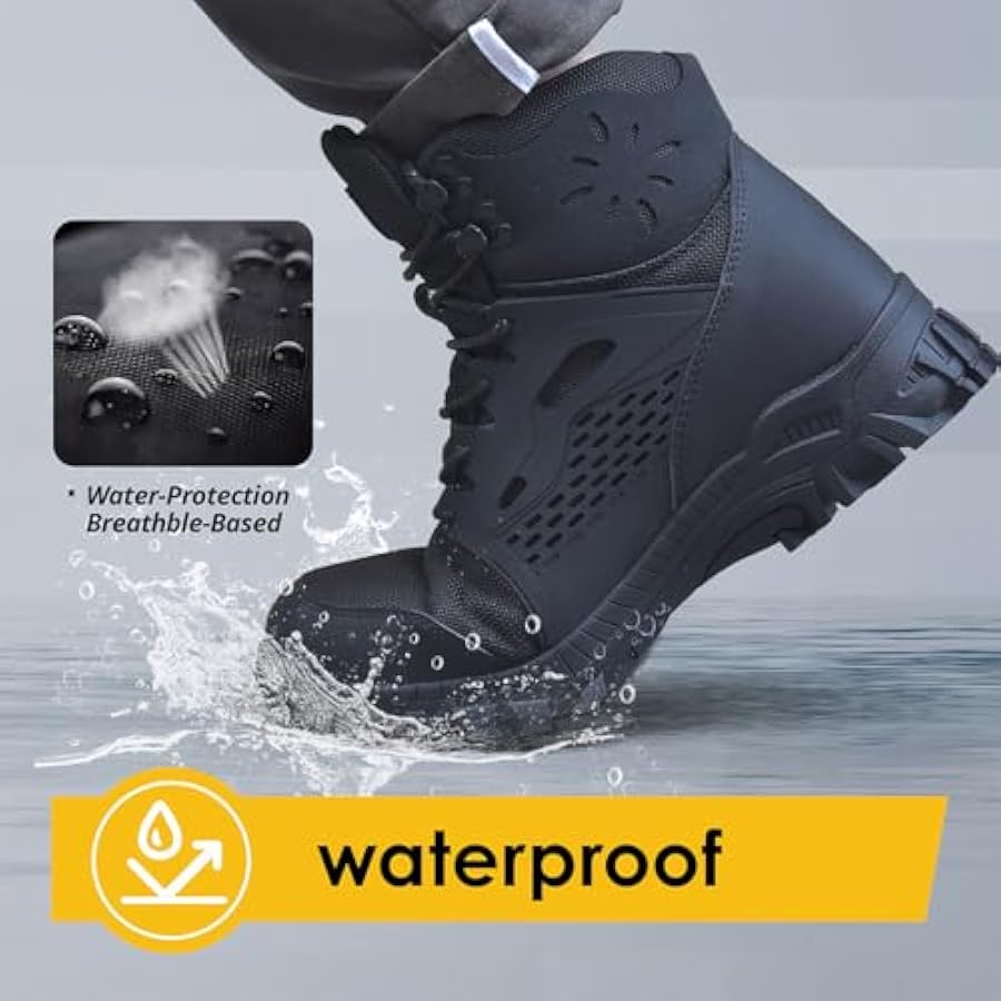Amazon.com | SUADEX Steel Toe Boots for Men Women Waterproof